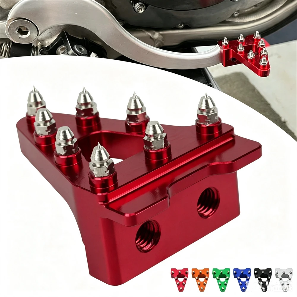 ​Universal Motorcycle CNC Rear Brake Pedal Tip Aluminum Spare Parts For HONDA CRF50 XR50 SDG SSR COOLSTER 70-125CC Dirt Bike