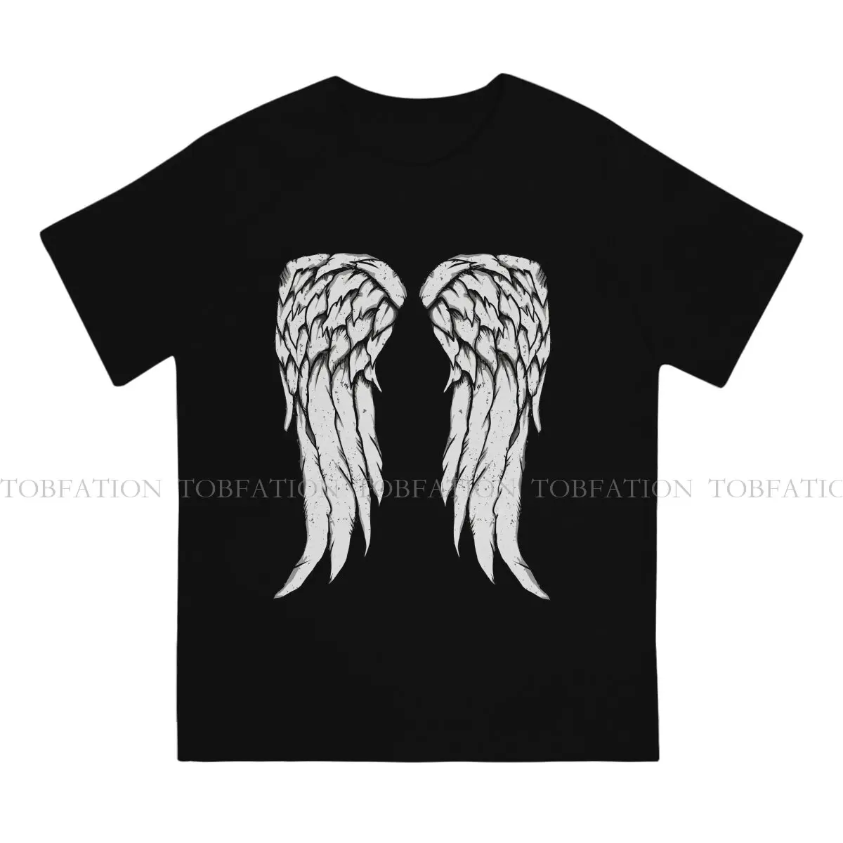 Daryl Dixon Wings Zombie Unique TShirt The Walking Dead Dary Dixon Comfortable Hip Hop Gift Idea  T Shirt Stuff