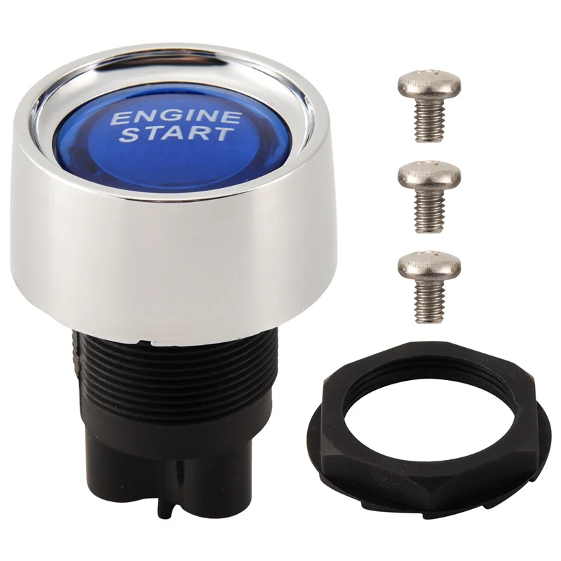 L39A-Motor Taste Auto DC 12V 24V Auto Starten Motor Taste Licht Schalter Taste Starten Zündung Schalter für Racing