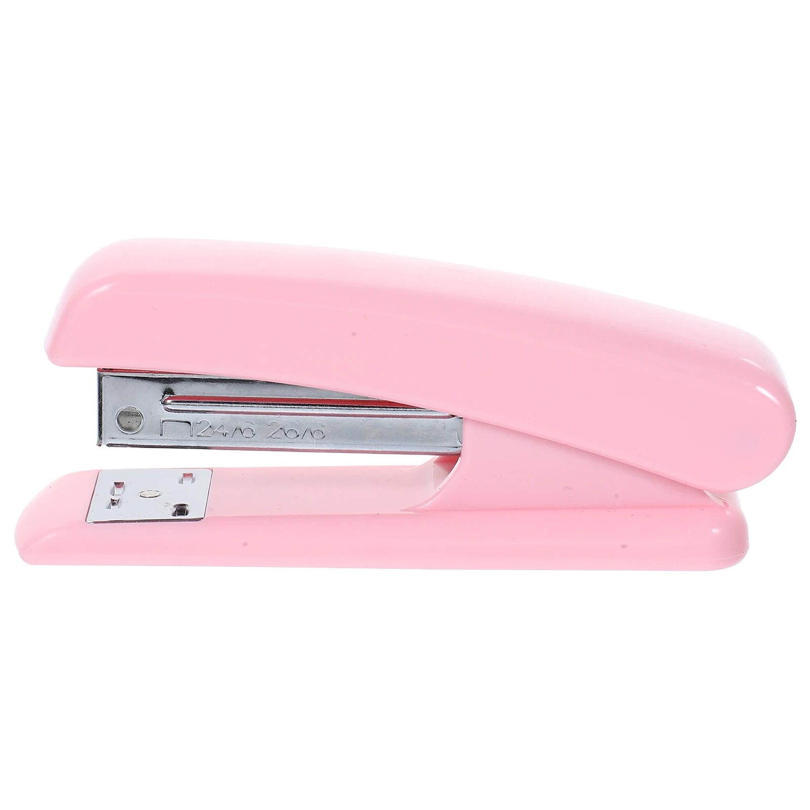 

12 Number Stapler Cute Mini Heavy Duty Pink Design Open Style Binding Effortless Use Reliable Travel Handheld Office