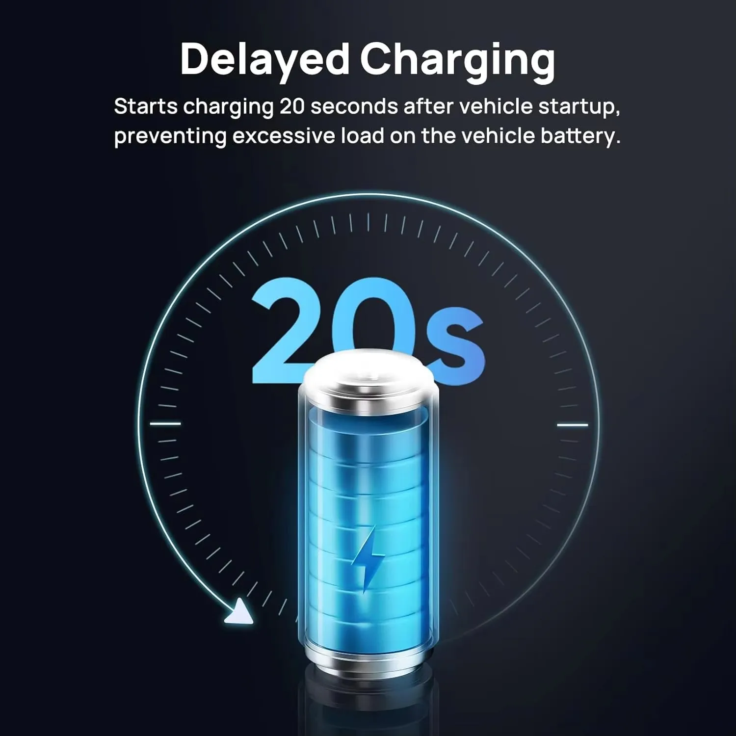 for 70mai Dash Cam Battery 96Wh LiFePO4 Backup Power, Up to 30-Hour Parking Mode, for 70mai T800 ,A810 Lite , A810S . X800  x200