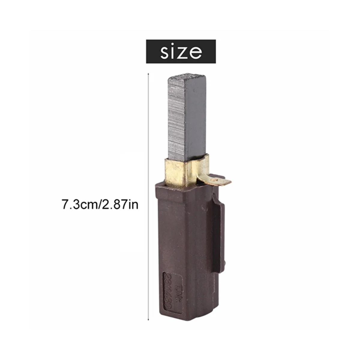 8Pcs/Set Vacuum Cleaner Motor Carbon Brush 2311480 333261 33326-1 for Ametek Lamb Tools