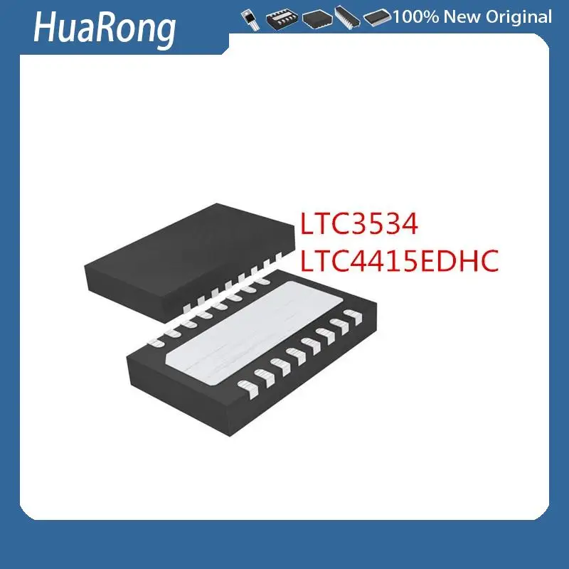 2PCS/LOT    LTC3534EDHC    LTC3534IDHC   LTC3534EGN    LTC3534   7V   500mA       LTC4415EDHC    LTC4415IDHC    LTC4415    DFN16