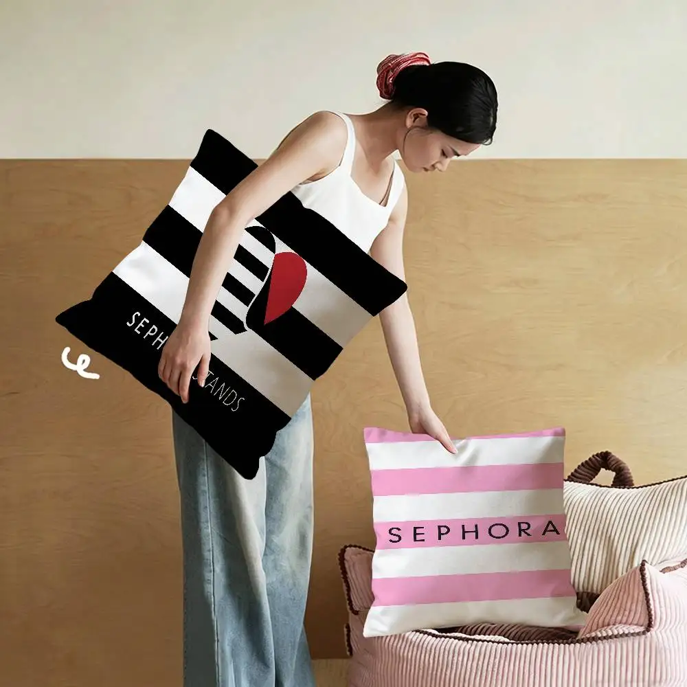 classic logo s-Sephora Maple Design Cushion Cover Happy Autumn Harvest decor Holiday Decorati Pillow Cover
