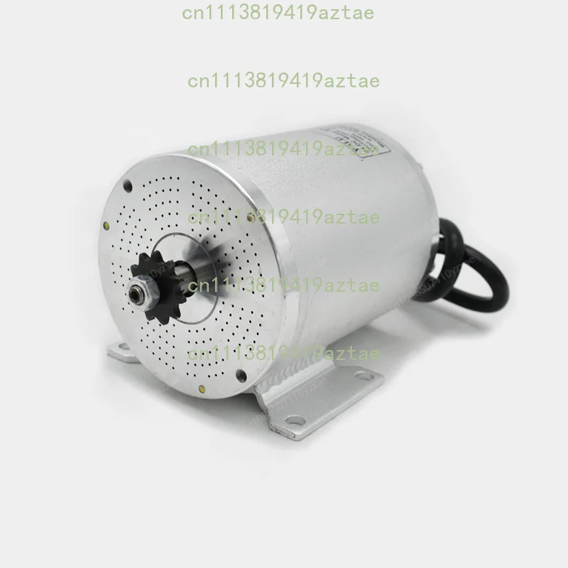 3000W High Speed BLDC Brushless Motor, 60V/72V Compatible with T8F Sprocket MY1020, High Power Motor for Electric Scooter & ATV