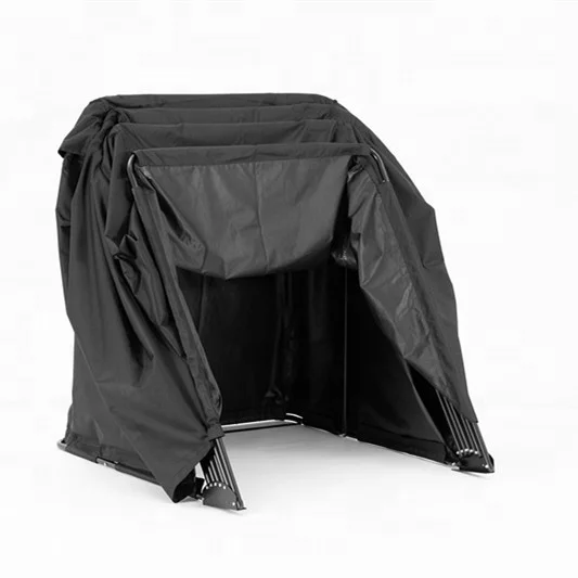 Durable Retractable Motorcycle Rain Shelter Canopy Polyester Oxford 600D with PU