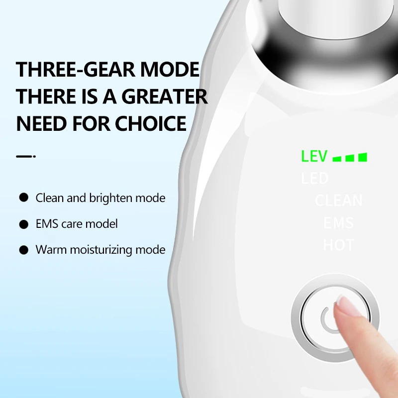 LED Photon Therapy เครื่องนวดคอ EMS กระชับผิวหน้า Microcurrent Rejuvenation อุปกรณ์การสั่นสะเทือนความงามคออุปกรณ์ความงาม