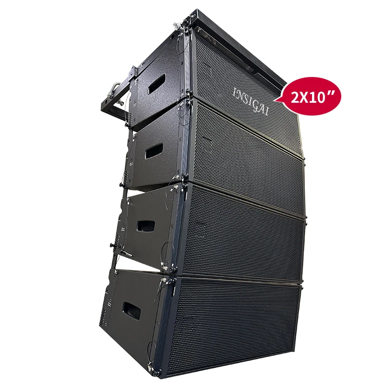 Hot Sale Custom Professional Line Array Speakers System Dual 10 12 15 Inch 2 3 Way Passive Active Powered Line Array Speaker