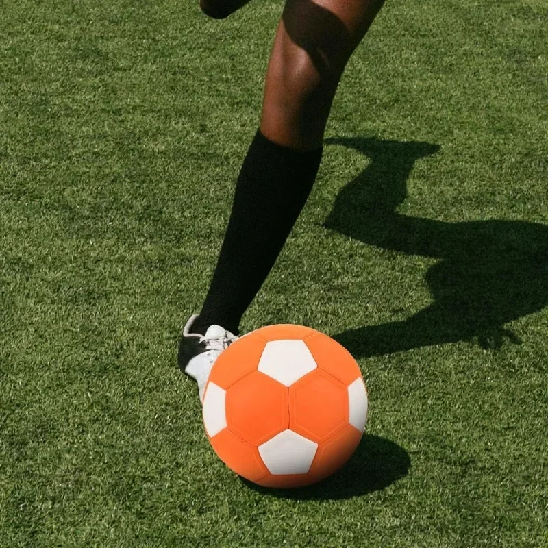 Size 3，4，5 Portable Football Toy Soccer Ball Sport Curve Ball Reusable Training Football Ball for Outdoor & Indoor Match