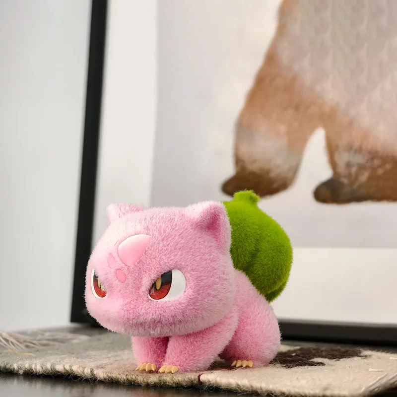 

Bang's in-stock NIUZI X Catkong Garlic Frog Cream Charcoal Roast Magic Frog Q Edition GK Small Statue Decoration Gift Collectio