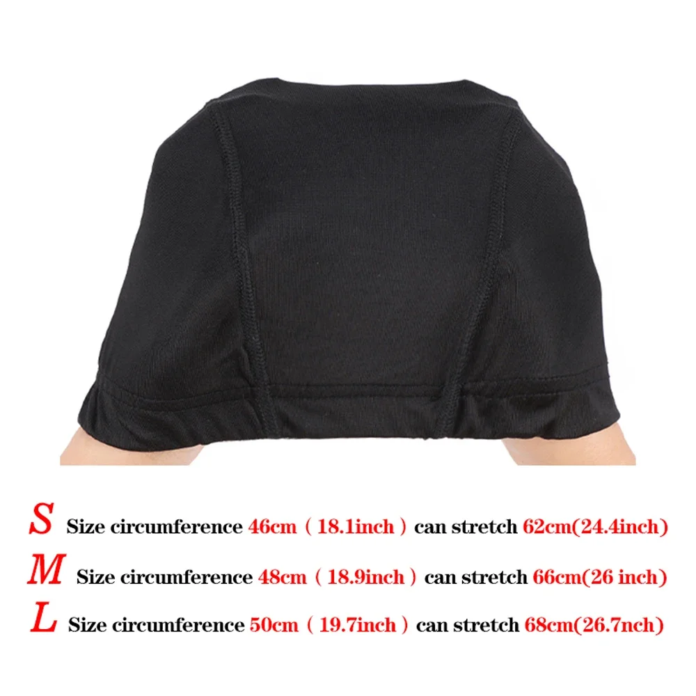 Expandable Spandex Dome Cap For Waves Mesh Perfect Fit Free Size Wig Caps With Elastic Nylon Strech Caps Weaving Caps