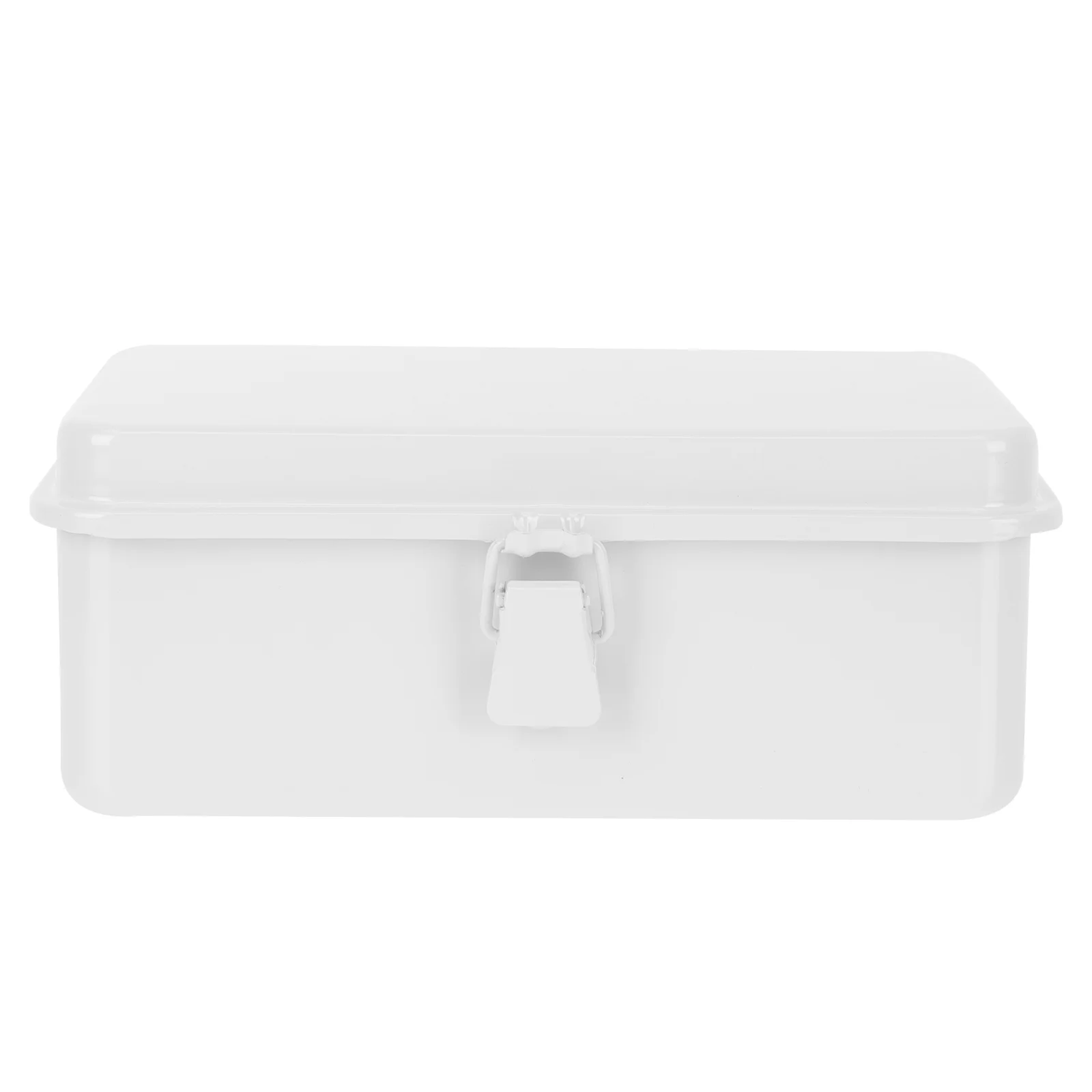 

Stationery Storage White Iron Desk Organizer Large Capacity Pen Scissors Eraser Holder Shock Resistant Drop Proof Wear Resistant