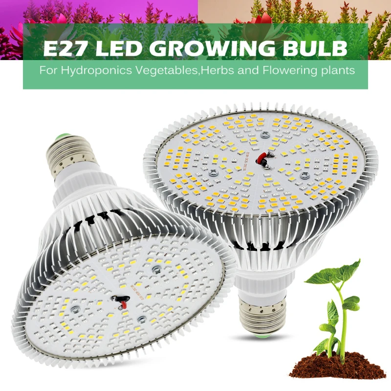 

LED Cup Par38 Solar Full Band 300W Plant Seedling Lamp E27 Head LED Full Spectrum Plant Growth Supplement Light