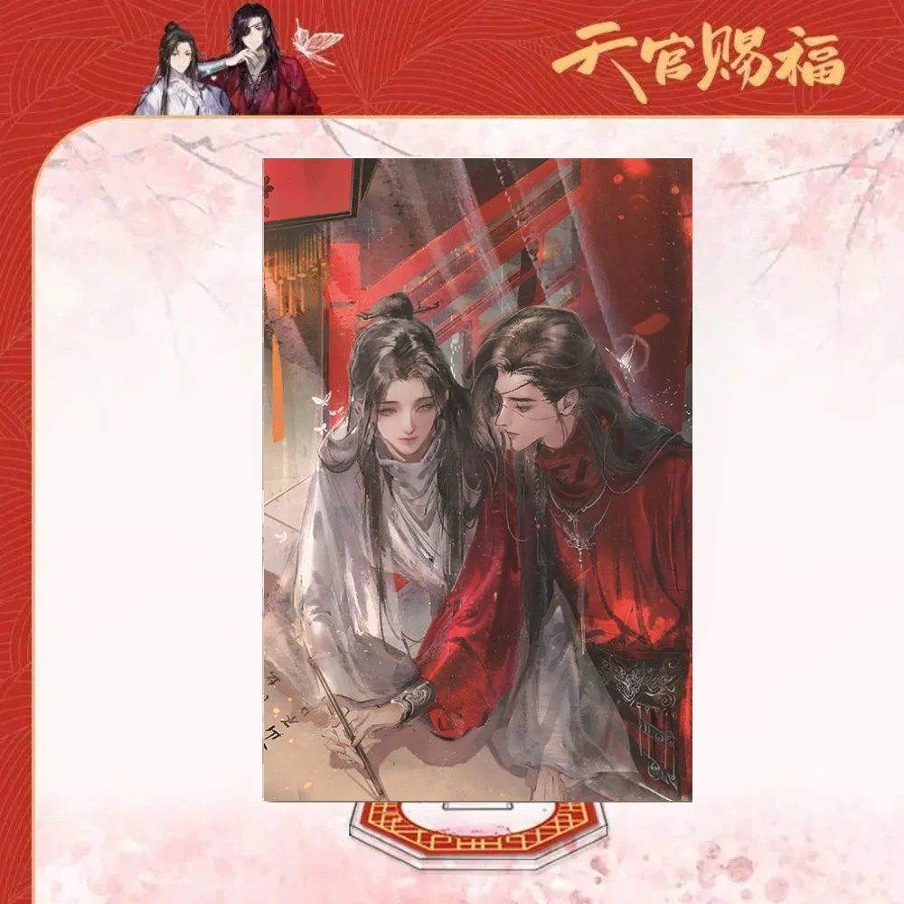 Anime Heaven resmi Tgcf Model berdiri akrilik Tian Guan Ci Fu mainan Xie Lian Hua Cheng Hadiah