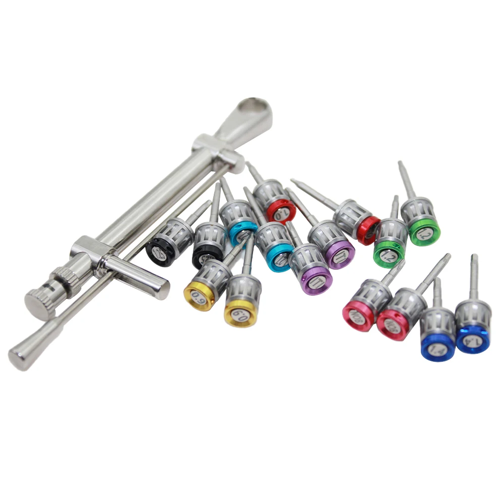 1Pcs AG Dental Implant Screw Driver Colorful Dentalist Torque Wrench Screwdriver Tools Prosthetic Kit Dentalistry Instument
