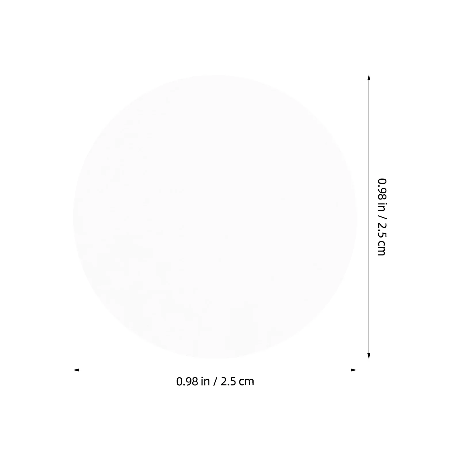 2 لفات ملصقات مستديرة شفافة مقاومة للماء ملصقات ذاتية اللصق لختم المغلف الحاضر التعبئة والتغليف كيس الطعام الختم