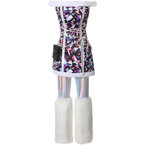 Abbey Bominable Cosplay Kostym Maskeraduniform För Flickor Anime Rollspelsdräkt Halloween Jul Karneval Kostym För Kvinnor 6 best sales Belgisk dräktklänning - №4