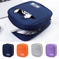 Multifunctional Digital Storage Bag Data Cable Charger Storage Bags Portable Zipper Pouch For Power Bank SD Card Accessories