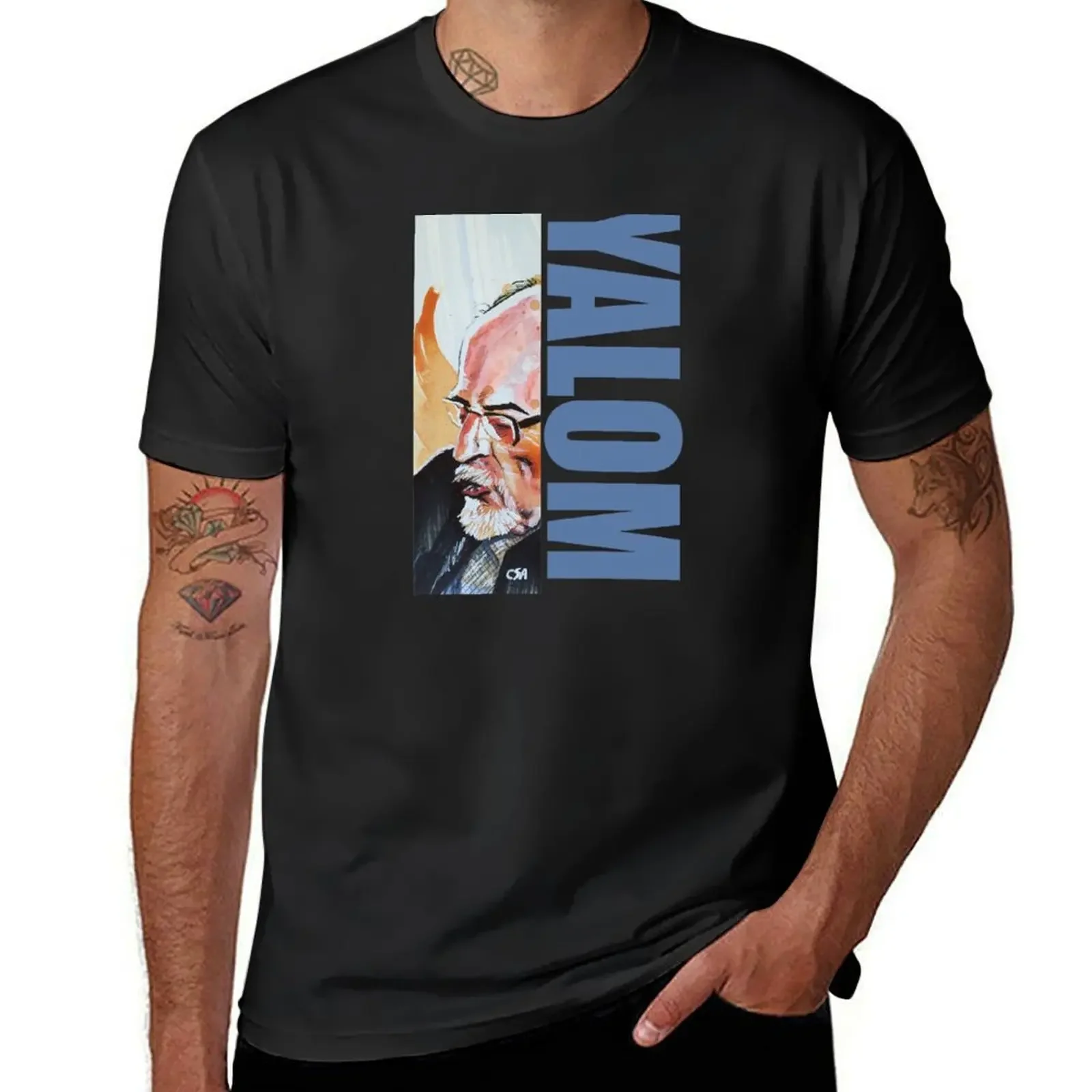 IRVIN D. YALOM T-Shirt anime figures essential t shirt T-shirts for men cotton