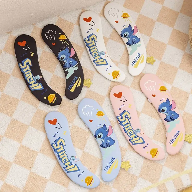 Disney Cute Stitch Toilet Mat Cartoon Anime Personality Soft and Comfortable Home Waterproof Sticky Toilet Cover Toilet Ring