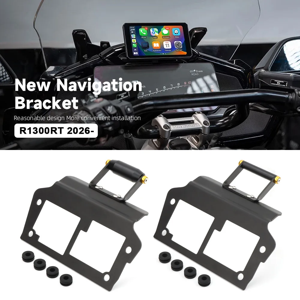 

For BMW R1300RT R 1300RT 2025 2026 Motorcycle Navigation Bracket Instrument Extension Bracket GPS Holder Modified Accessorie