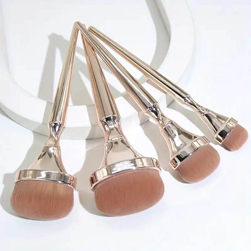 9 Golden Oval Makeup Brush Beginner Brush Foundation Blush Traceless Makeup Brush Set Eyeshadow Brush Set