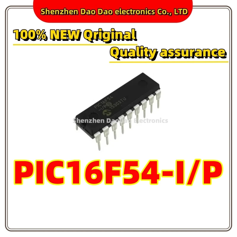 

5Pcs PIC16F54-I/P PIC16F54 DIP-18 Microcontroller chip ic new original