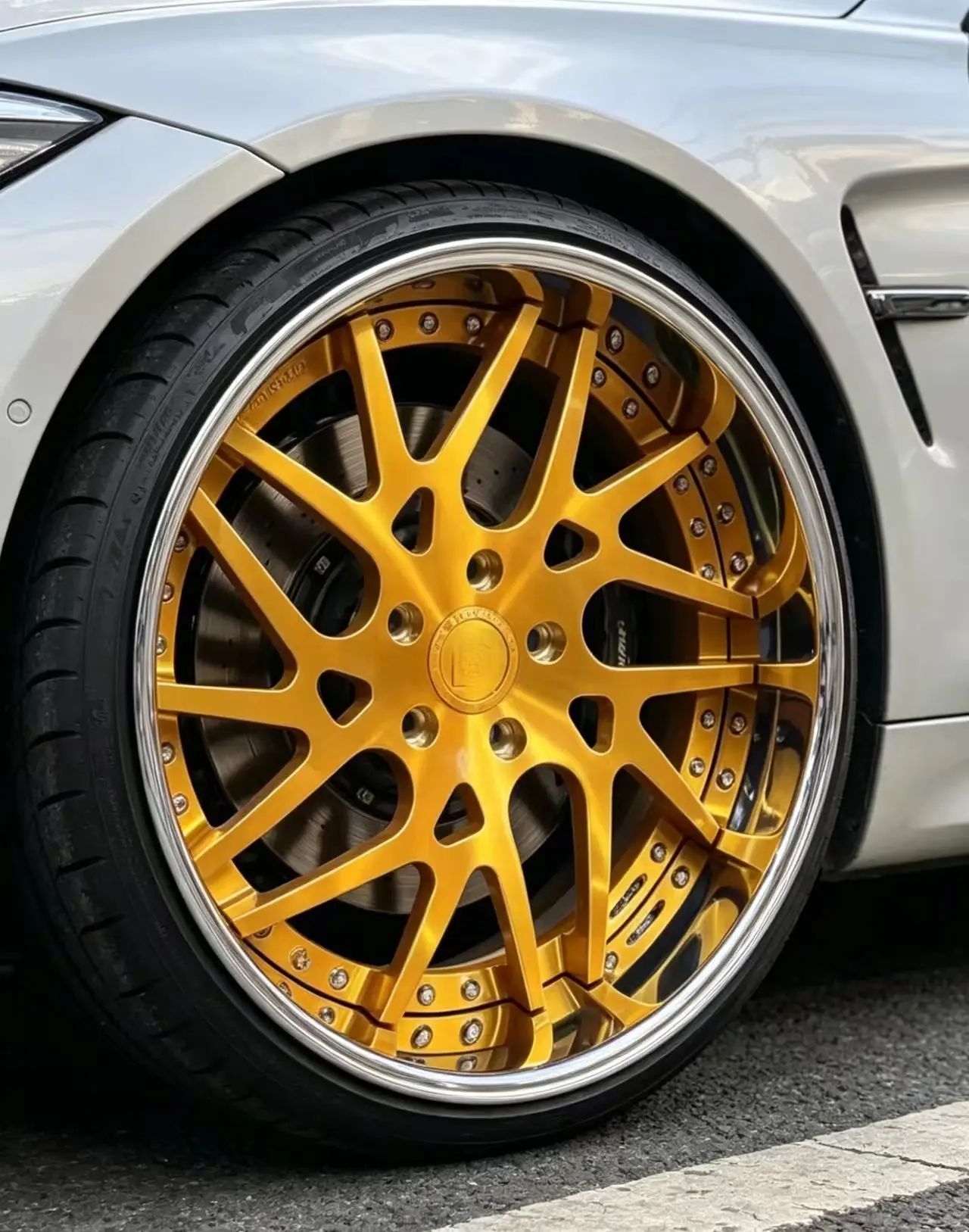 Custom Wheels 6061-T6 Aluminum Monoblock 2-piece 26 24 Inch Deep Dish Forged Wheels Trucks 5x114.3 5x120 Chrome Color JJ1607