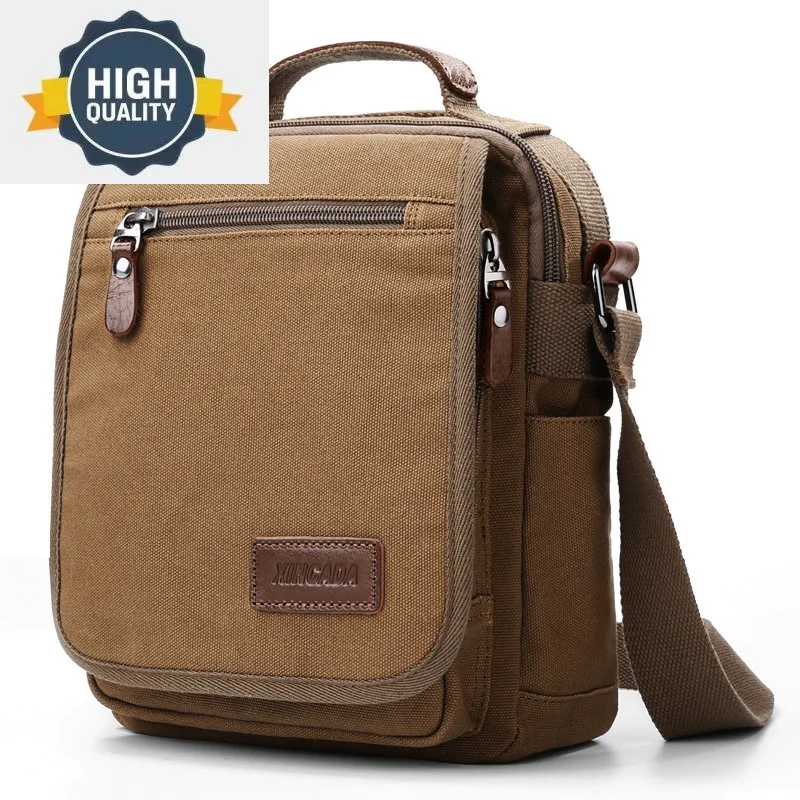 Bag Messenger Mens Canvas Shoulder s Travel Man Purse Crossbody s for Work Business