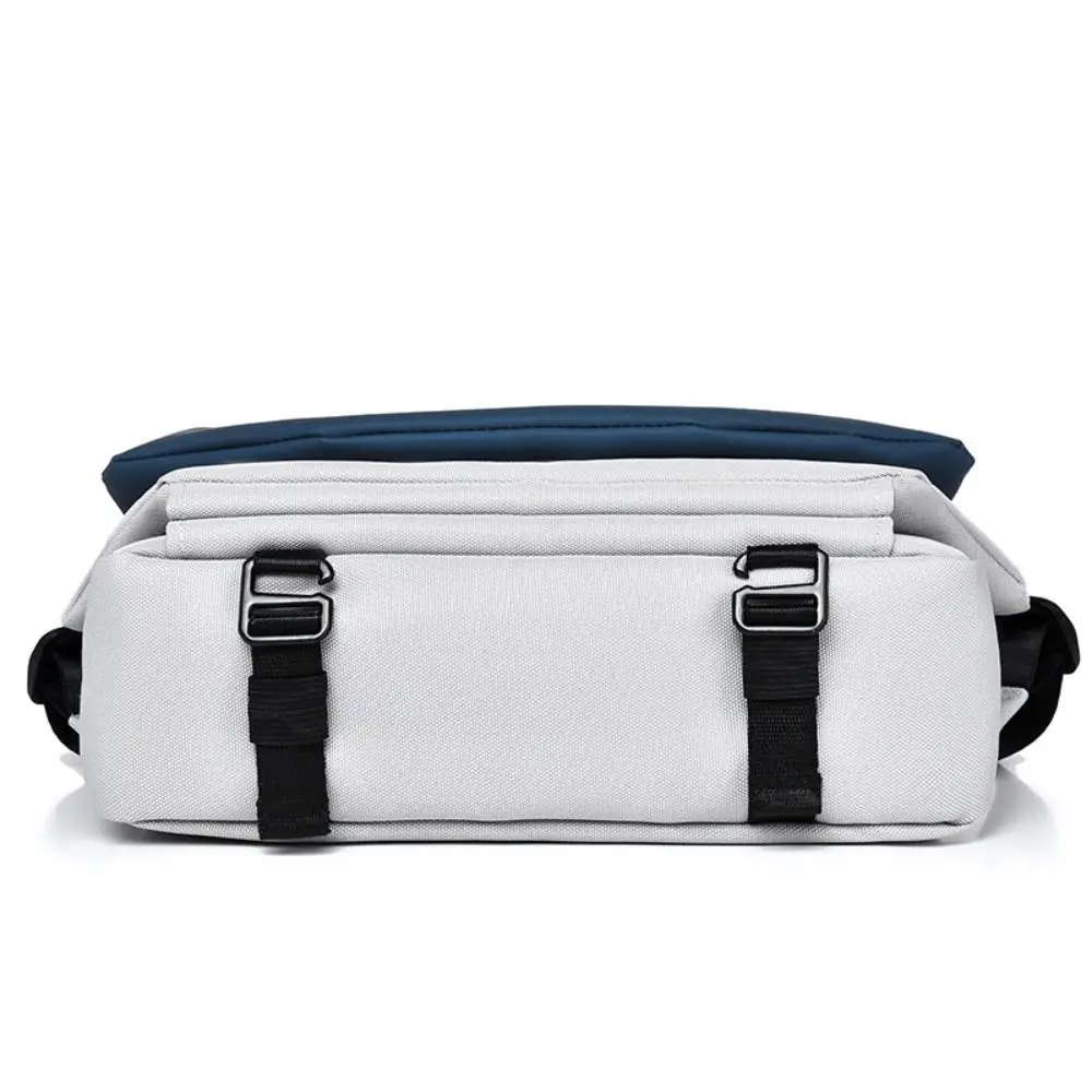 

Practical Waterproof Men's Chest Bag Leisure Color Contrast Crossbody Bag Durable Stylish Sports Shoulder Bag Male