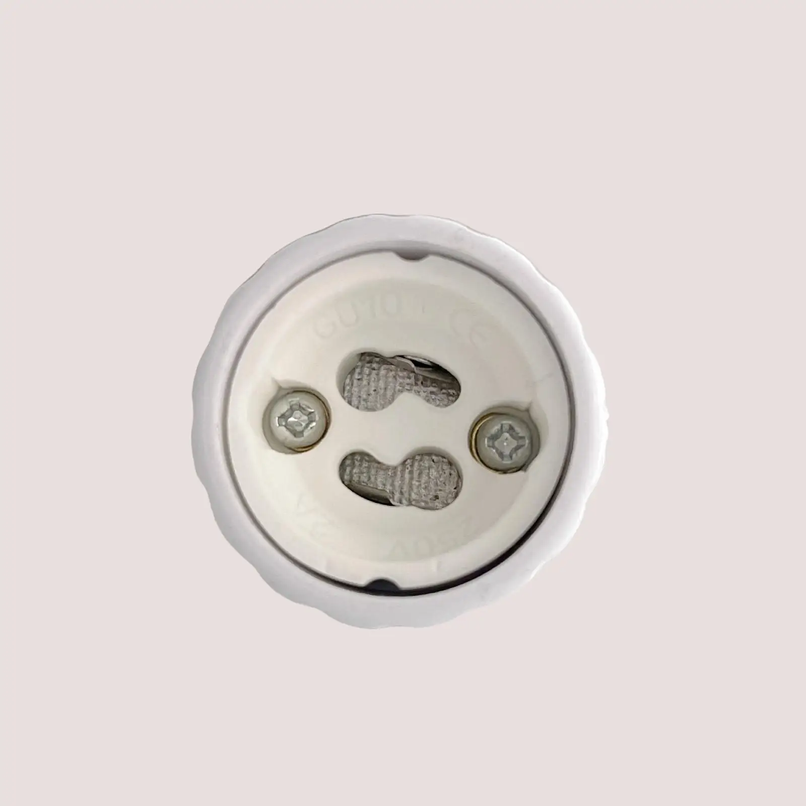 Lamp Adapter Converter E14 to GU Compact ABS Bulb Socket Base for Home Office Workshop Lighting Needs
