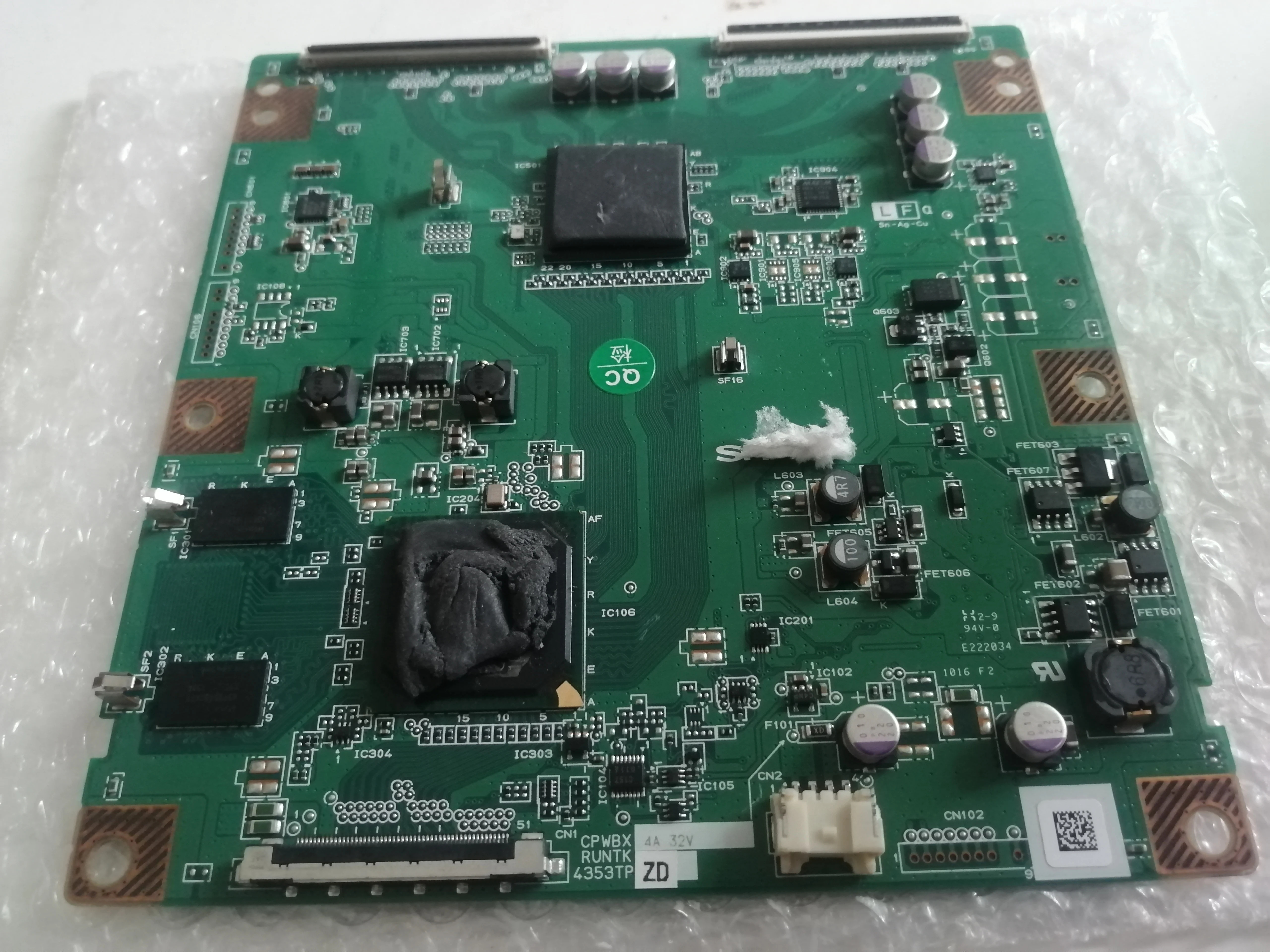 4353TP CPWBX RUNTK (ZA/ZB/ZC/ZD/ZE/ZZ)3d Logic board CPWBX4353TP RUNTK4353TP pls confrim Z? Sie benötigen T-CON connect board