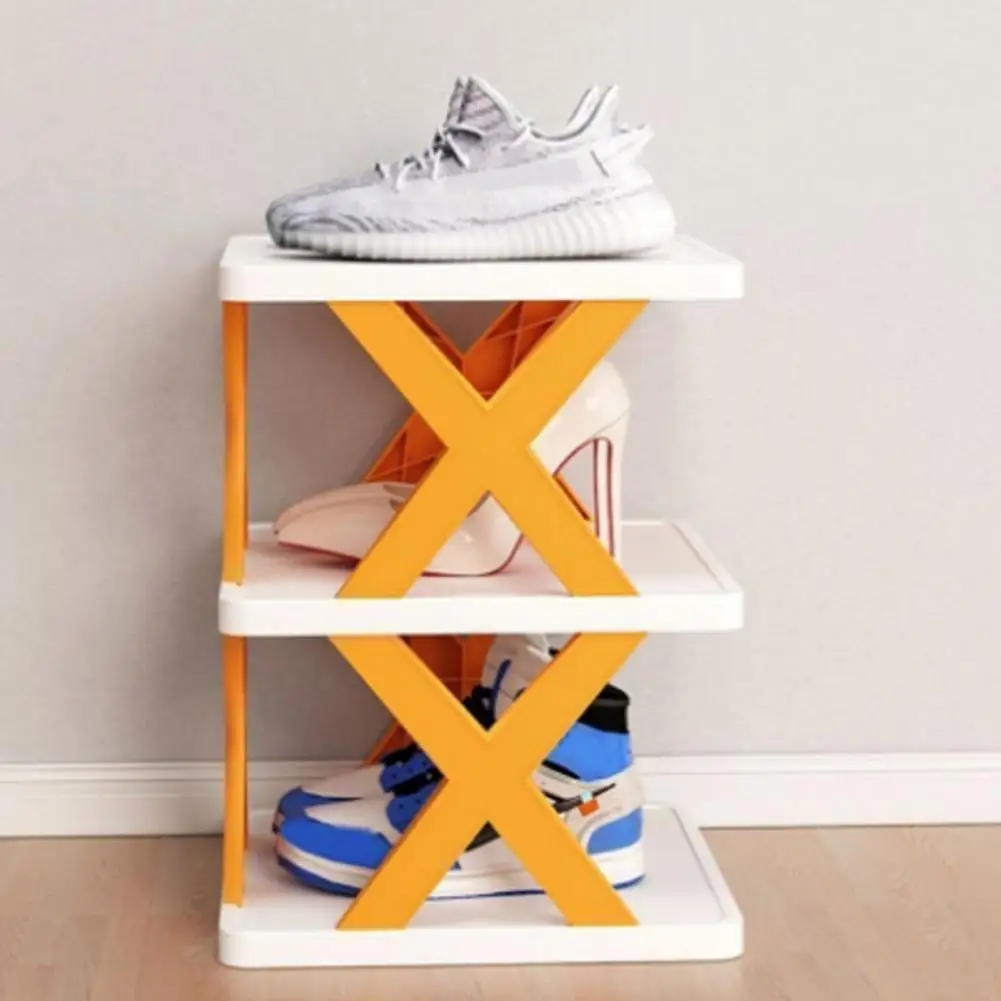 Home Shoe Organization Vertical Shoes Rack Organizer with Multi-layer Design for Strong Load-bearing Excellent Stability Easy