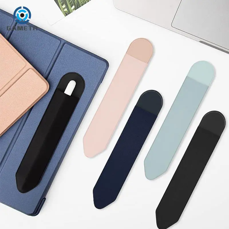 Casing pensil perekat untuk Apple Pencil 2 1, pemegang stik untuk iPad penutup pensil Tablet Stylus sentuh tas kantong pemegang Stylus