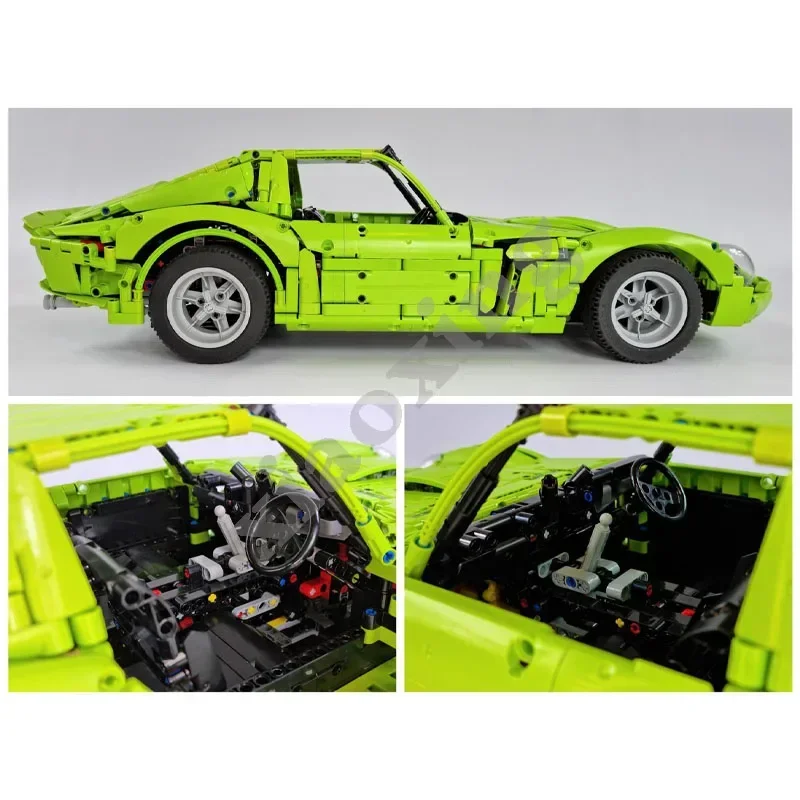 Alternative Design of Classic Racing MOC-54154 • 250 GTO 42115 2413 PCS Building Block Toy Assembly DIY Kids Toy Birthday Gift