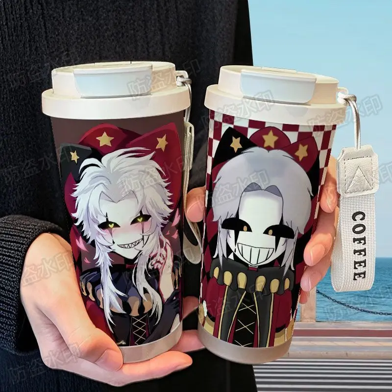 Anime The Freak Circus Stainless Steel Insulated Cup Kawaii Outdoor Sports Portable Double Layer Large Capacity Water Cup view 3