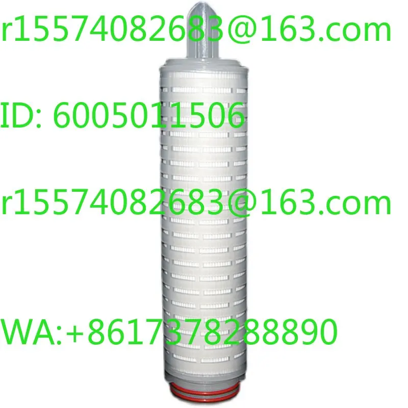 PES polyethersulfone membrane folding filter element 10 inch microporous membrane liquid sterilization water purifier 0.22/0
