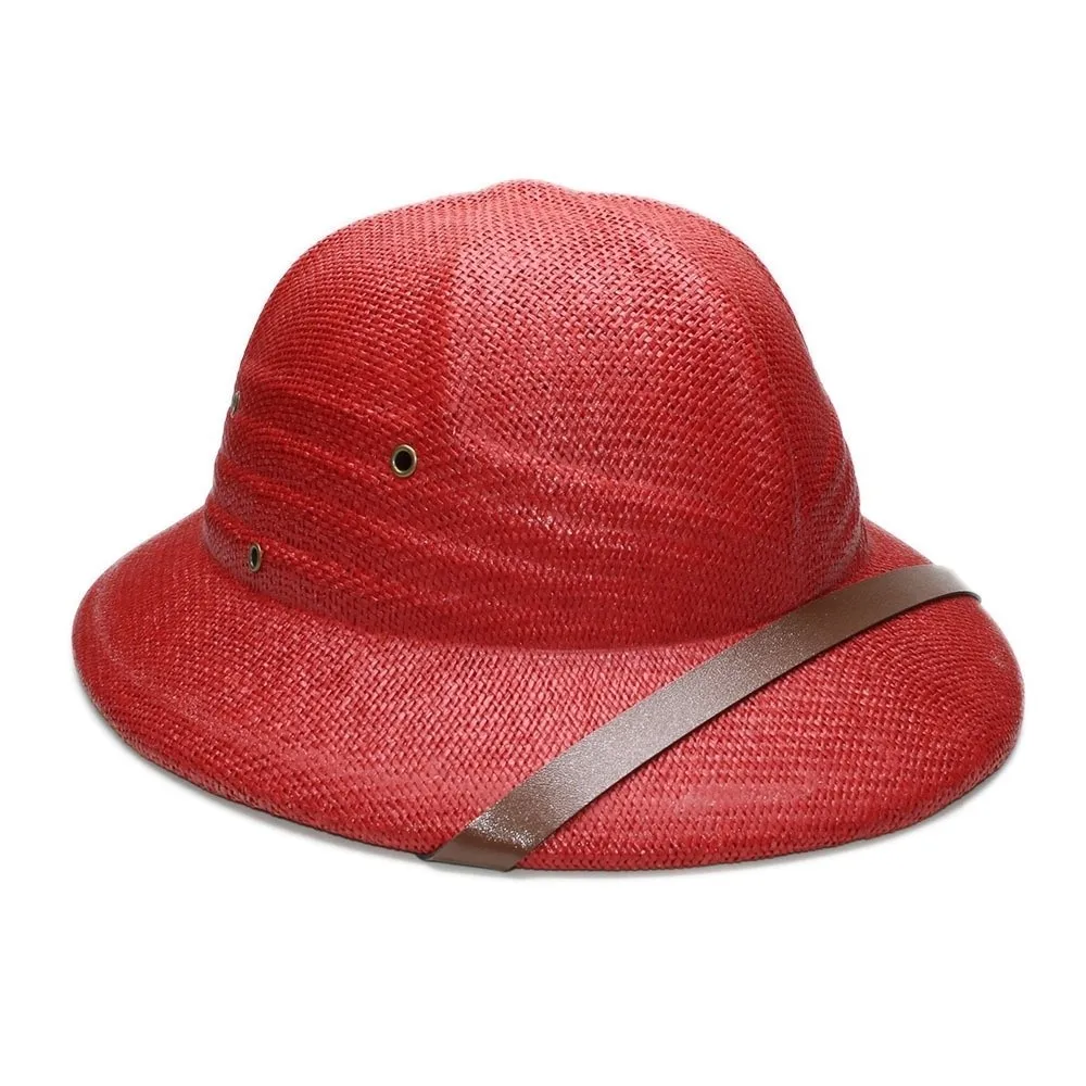 Beach Big Size Hard Straw Hat Classic Style Vintage Fedora Sun Hat Wide Brim Straw Material Jazz Bucket Hat Travel view 3