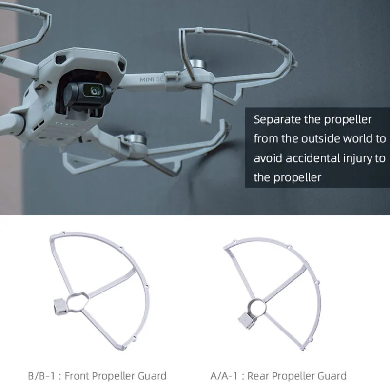 Propeller Guard for DJI Mavic Mini 2 Mini SE Drone Quick Release Propeller Protective Ring Protector Cage Drone Accessory