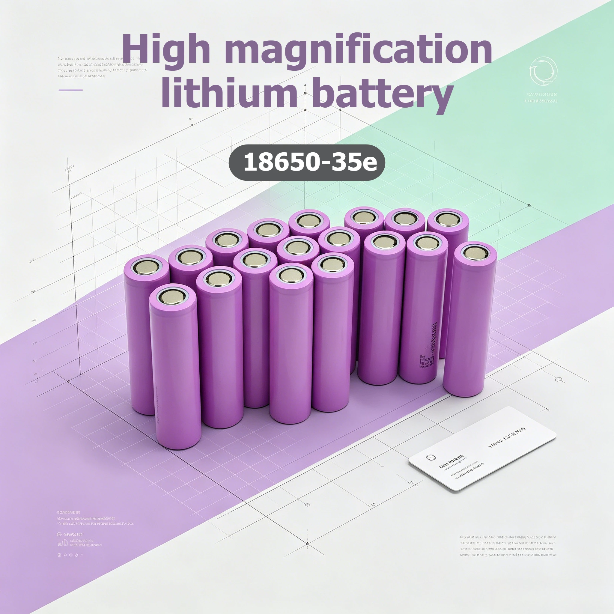 Latest 18650 High Capacity 3.7V battery,3500mAh,mild natural self-discharge,for long-range searchlight power cores