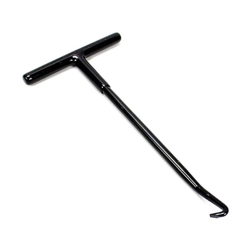 

Motorcycle Exhaust Spring Hook Exhaust Pipe Spring Wrench Puller Installer Hook Tool T Shaped Handle with Rubber Coating