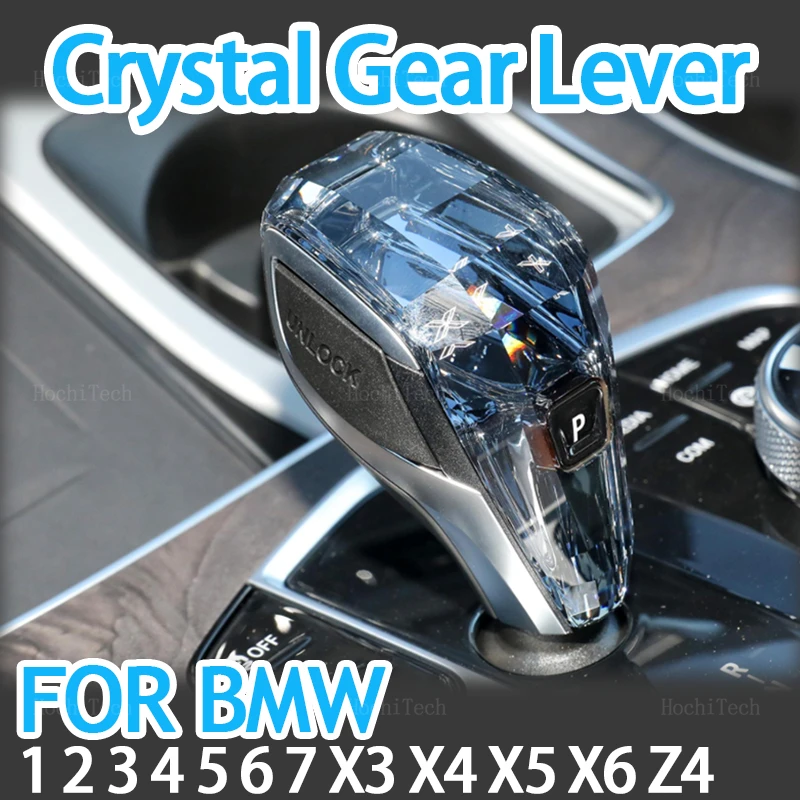 

LED Crystal Handles Gear Shift Knob Lever Stick Head For BMW 1 2 3 4 5 6 7 X3 X4 X5 X6 F20 F21 F22 F30 F10 F18 G20 G30 G05 G01