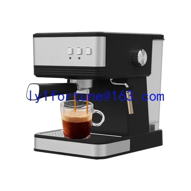 2 in 1 Espresso Machine High Pressure 19 Bar Electric Home Coffee Machine Milk Foam