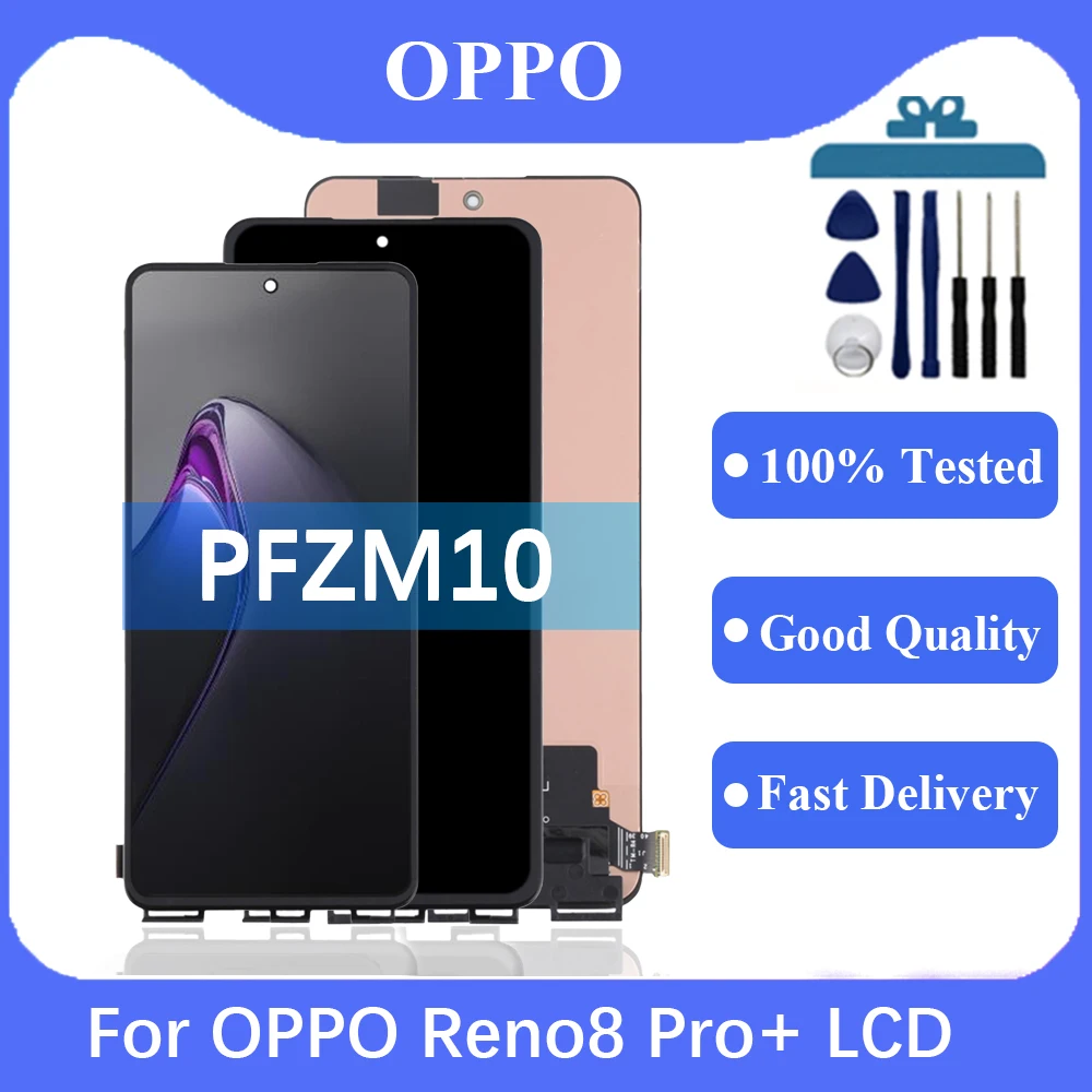 

Оригинальный AMOLED для Oppo Reno8 Pro + ЖК-дисплей для Reno8 Pro + PFZM10 Замена ЖК-дисплея