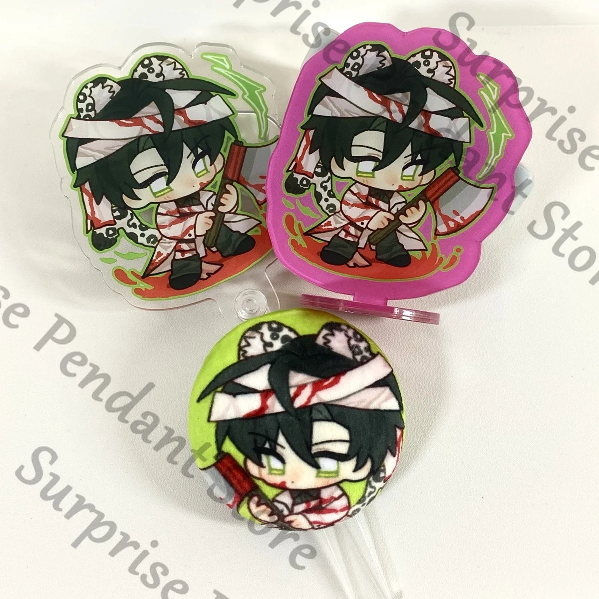 Anime Love and Deepspace Zayne Caleb Xavier Sylus Rafayel Cosplay acrílico soporte figura insignia punzón palo colgante Fans regalo