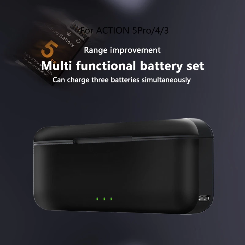 

Сумка для хранения спортивной камеры DJI OSMO Action 3/4/5pro с защитой от аккумулятора и SD-карты