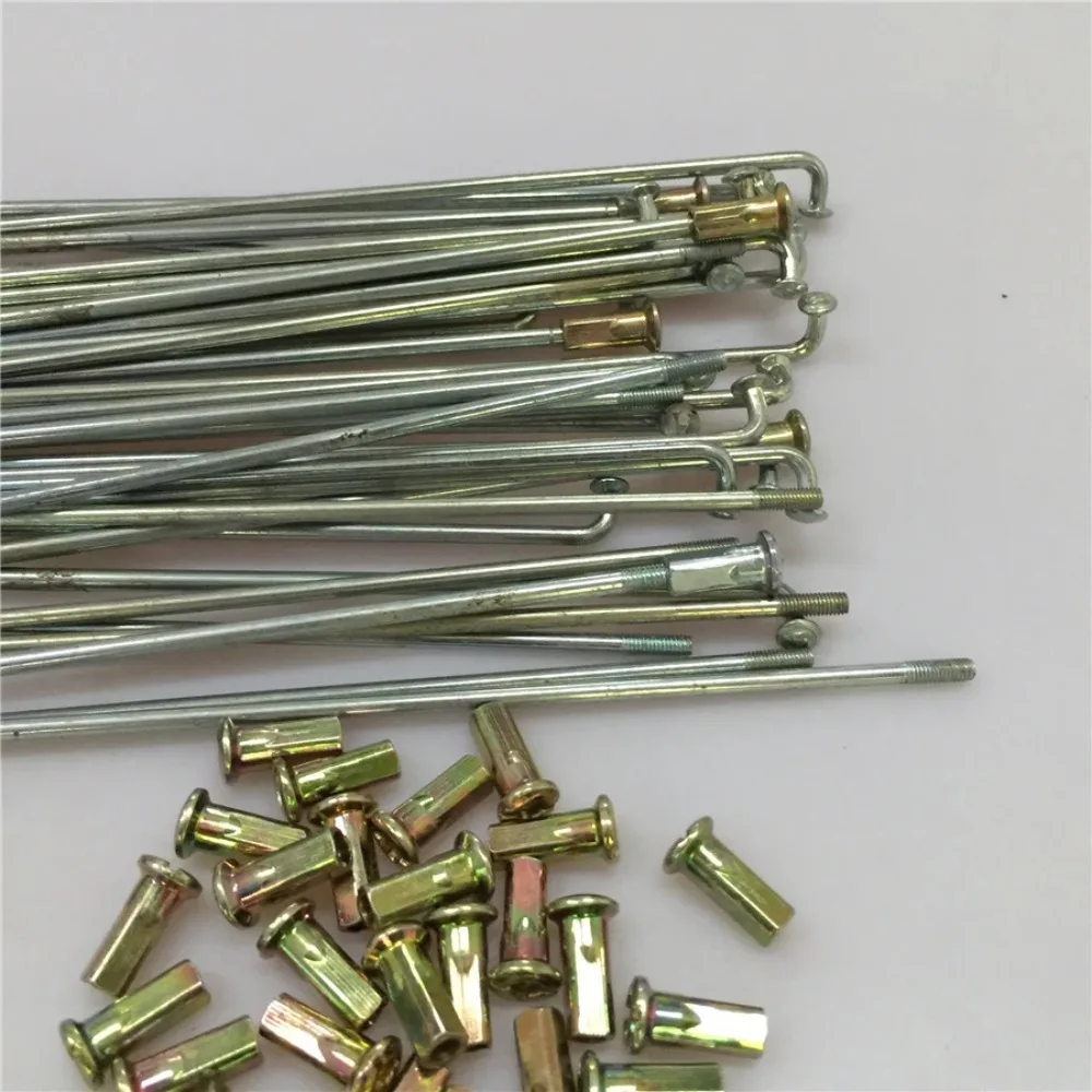 

36pcs for Former Motocross Spoke 21-inch Bead Disc Hub 235mm Adjustable Bold Spokes Car Strip Free Shipping