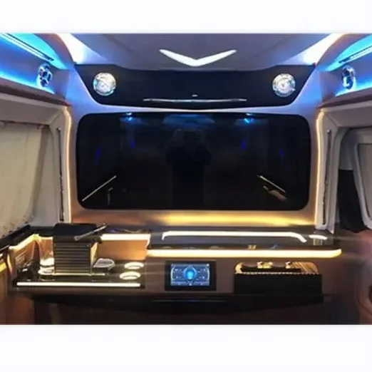 

For 26 Inch Best Selling Van Curved Intelligent Multimedia Android System Customized Long Screen Rooftop TV Hiace Vito Sprinter