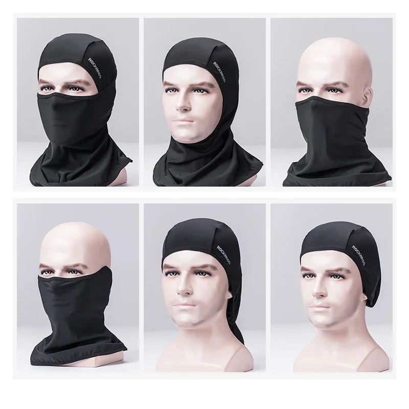 Rockbros inverno máscara facial inverno ciclismo escalada caminhadas velo térmico manter quente à prova de vento motocicleta ciclismo rosto balaclava