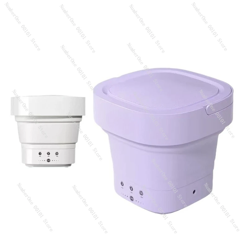 Automatic mini washing machine washing and drying integrated high temperature boiling and washing underwear cleaning